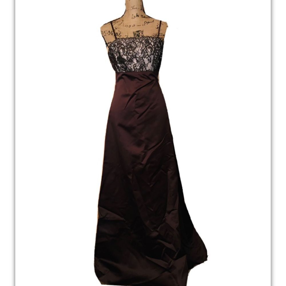 Jordan Fashions brown prom dress size 8